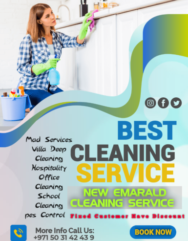 CLEANING SERVICES IN DUBAI ON AFFORDABLE PRICE…