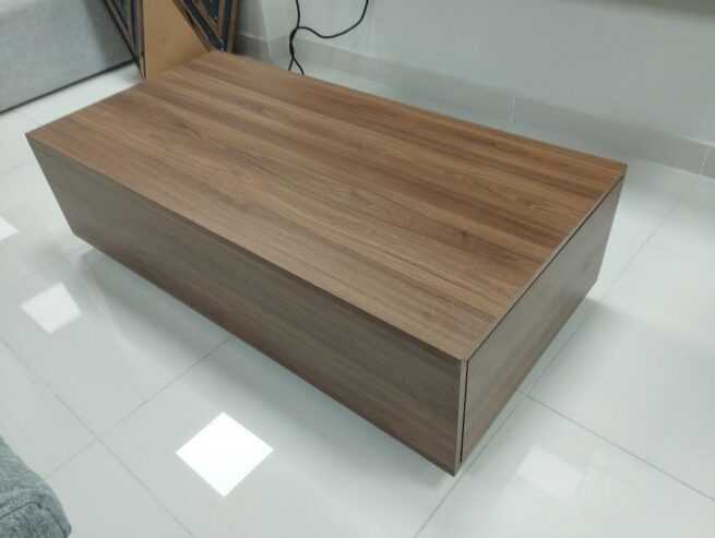 A brand new coffee table for sale