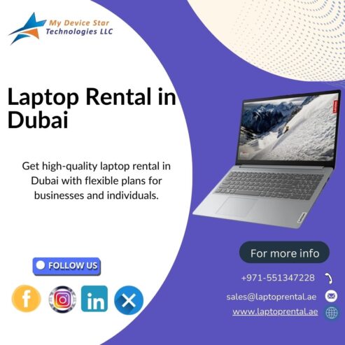 How can you find Affordable Laptop Rental in Dubai?