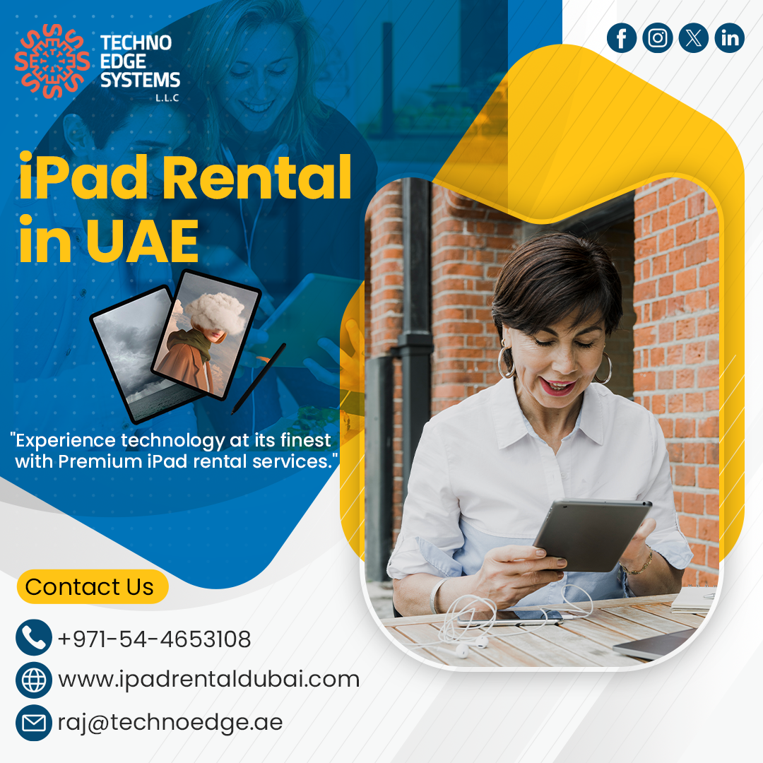 iPad Air Rental in UAE