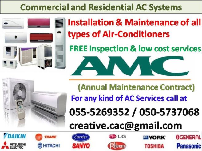 ac repair cleaning company in ajman sharjah dubai split installation